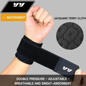 1pc Fitness Training Wrist Strap; Anti Sprain Protectors; Badminton; Volleyball; Basketball; Fitness Wristbands For Men And Women; Fitness Protec (Color: Red, size: 10*10*4cm (1pcs))